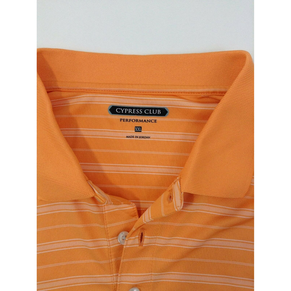 Cypress Club Performance Golf Polo Shirt 100% Polyester Men's Size XXL - Picture 2 of 5